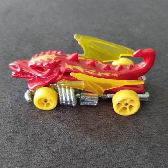Hot Wheels Red Dragon Blaster Mattel - Picture 5 of 5